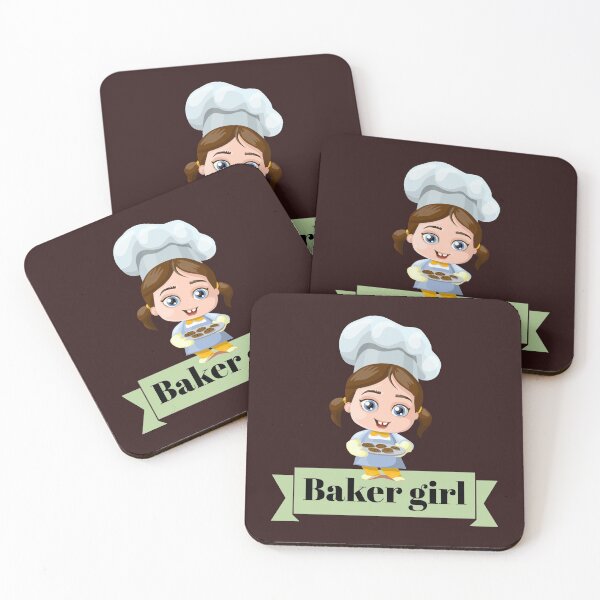 Item preview, baker girl designed and sold by doctors-apparel.