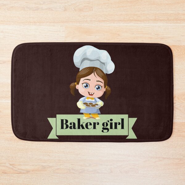 Item preview, baker girl designed and sold by doctors-apparel.