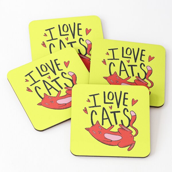 Item preview, I Love Cats designed and sold by Tender Flower Clothing.