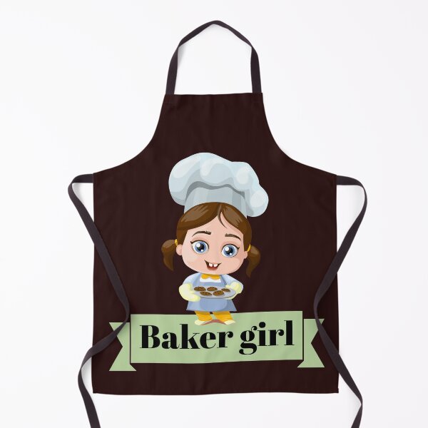 Item preview, baker girl designed and sold by doctors-apparel.