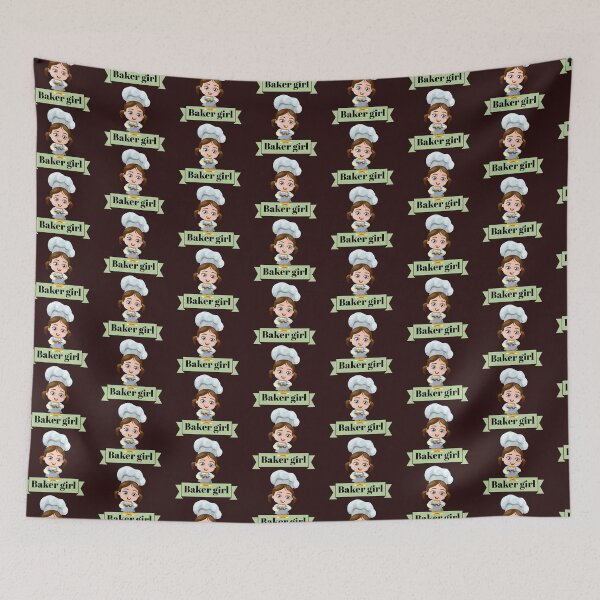 Item preview, baker girl designed and sold by doctors-apparel.