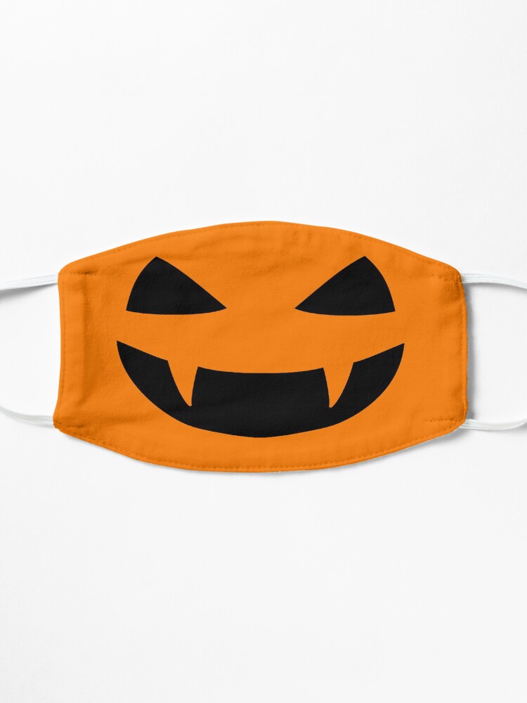 Alternate view of Halloween - Jack o lantern smile Mask
