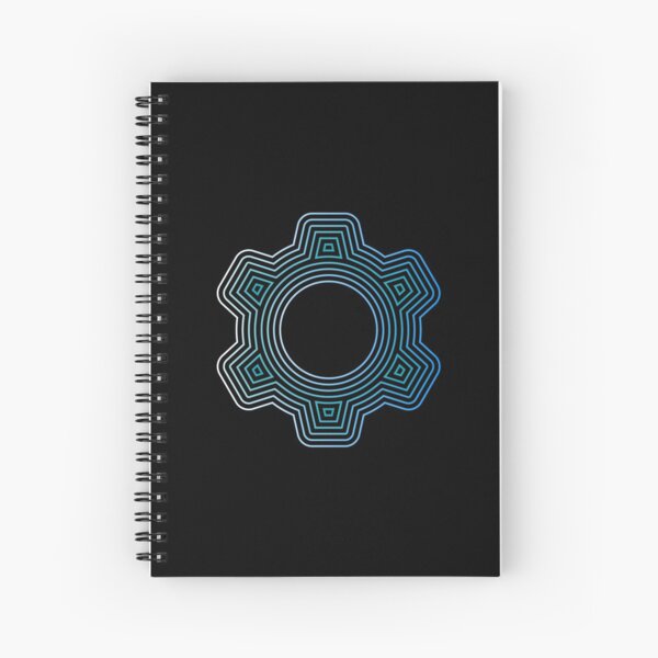 cog Spiral Notebook