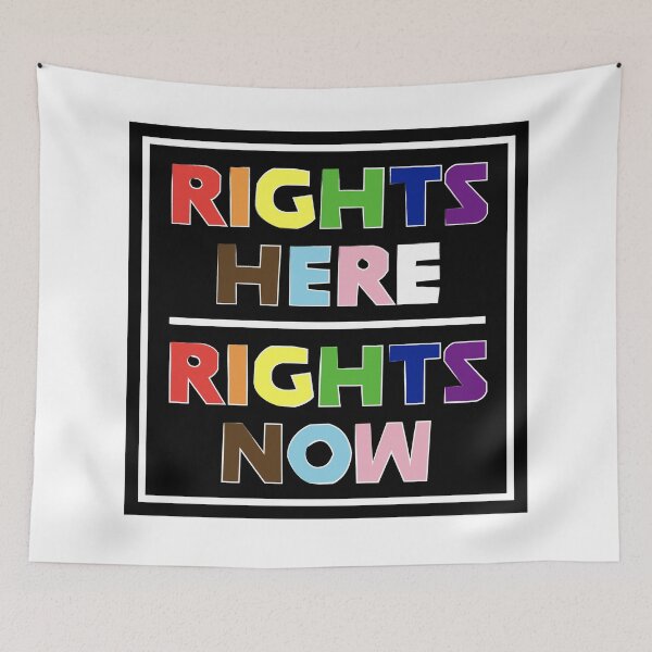 Item preview, Rights Here Rights Now designed and sold by PaulSDesign.