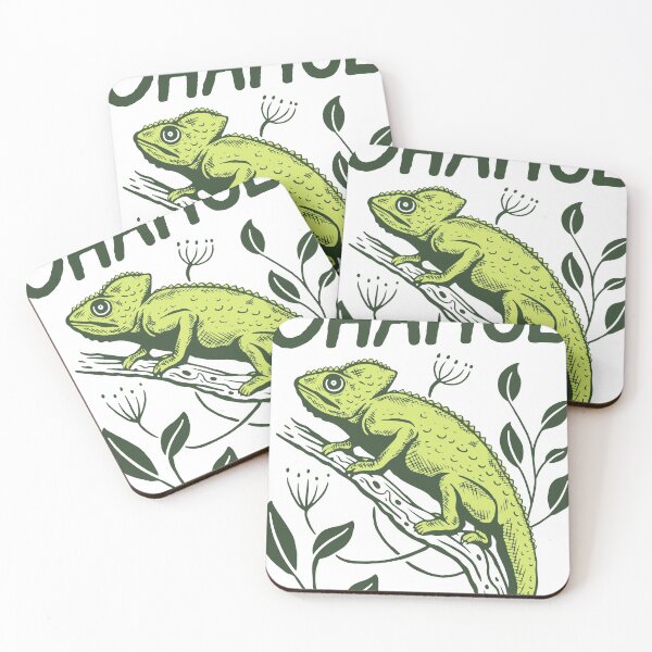 Item preview, Cameleon illustration t-shirt design designed and sold by Purranova.
