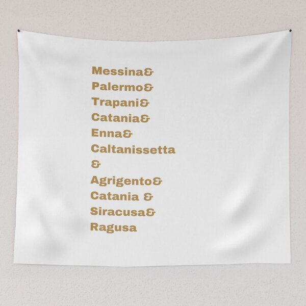 Item preview, Copy of Citta sicialiane/ messina palermo trapani catania enna caltanissetta agrigento catania siracusa ragusa designed and sold by FourNuns.