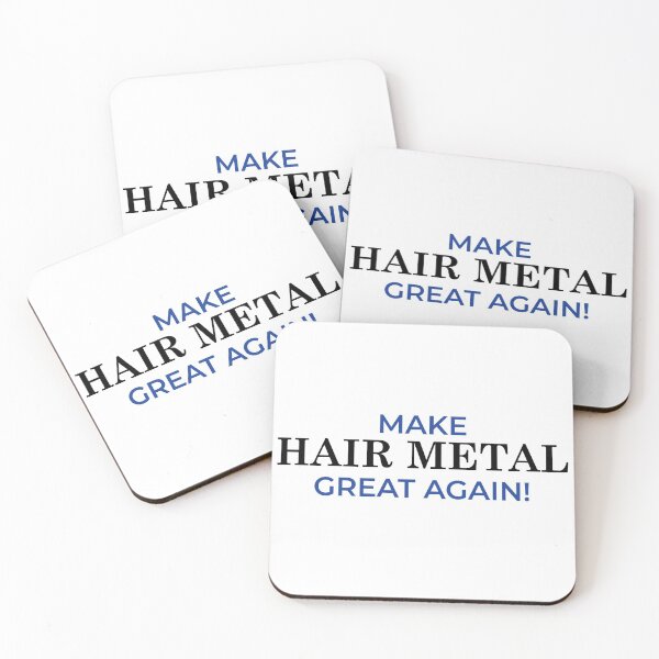 Item preview, Make Hair Metal Great Again designed and sold by LittleBitDarker.