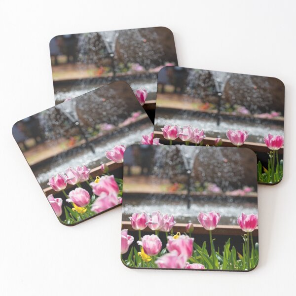 Item preview, Fountain of Tulips designed and sold by ValkyriePhotos.