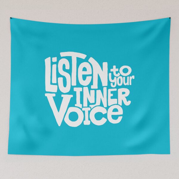 Item preview, Listen To Your Inner Voice designed and sold by ZodesignArt.