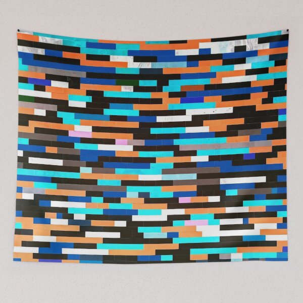 Item preview, Blocks Architecture — Geometric Architectural Pattern designed and sold by Galathi Designs.