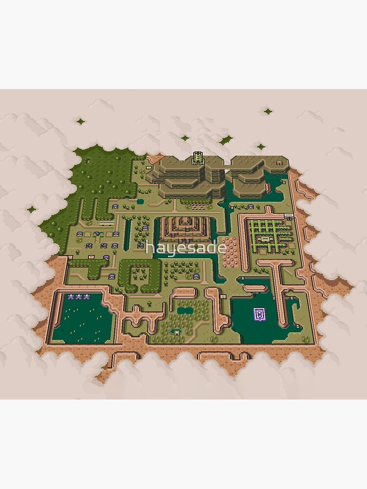 Super Mario World Map Cross Stitch Pattern Overworld Retro 