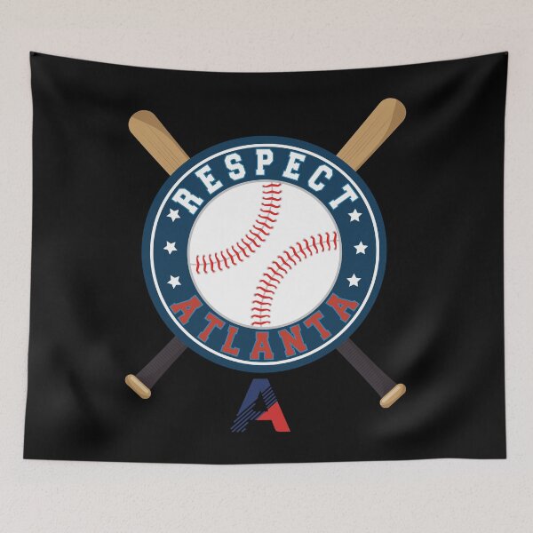 Item preview, Respect atlanta : Respect atlanta team baseball designed and sold by RM2017.