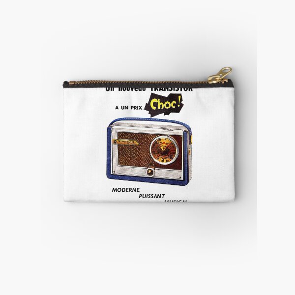 Item preview, FRENCH TRANSISTOR RADIO - ADVERT designed and sold by ThrowbackAds.