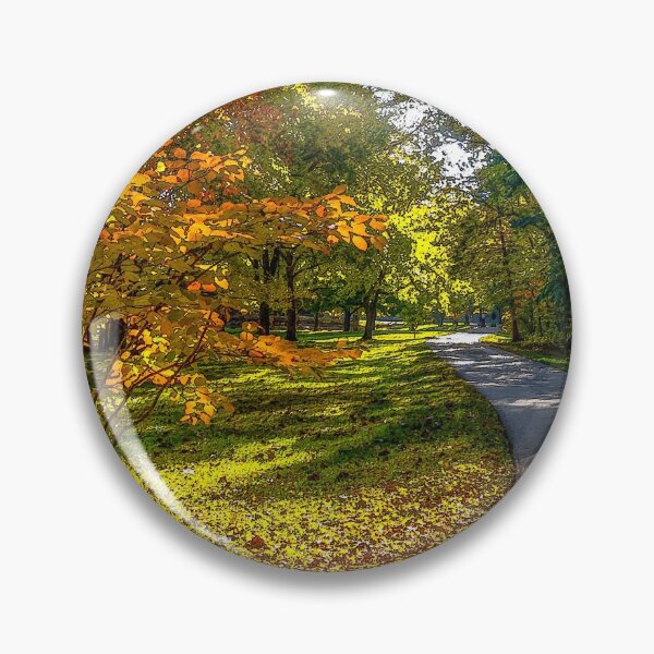 Item preview, Autumn Shadows Walkway Painterly designed and sold by mljdwhite.