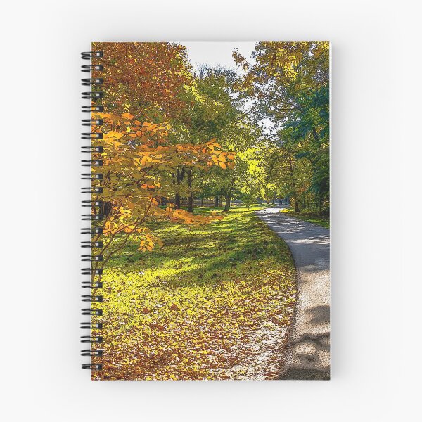 Item preview, Autumn Shadows Walkway Painterly designed and sold by mljdwhite.