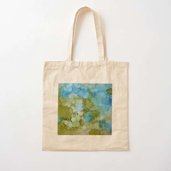 Trees in Reflection Cotton Tote Bag
