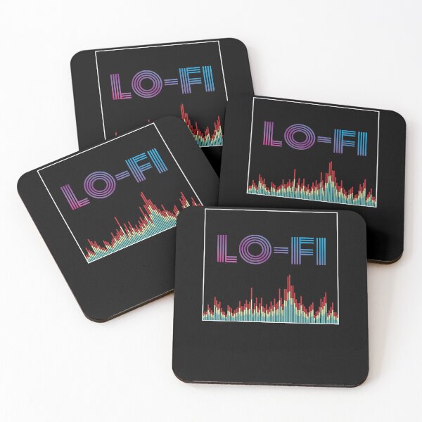 Item preview, Digital Soundwave Lofi Aesthetic Muasic Art designed and sold by ghost888.