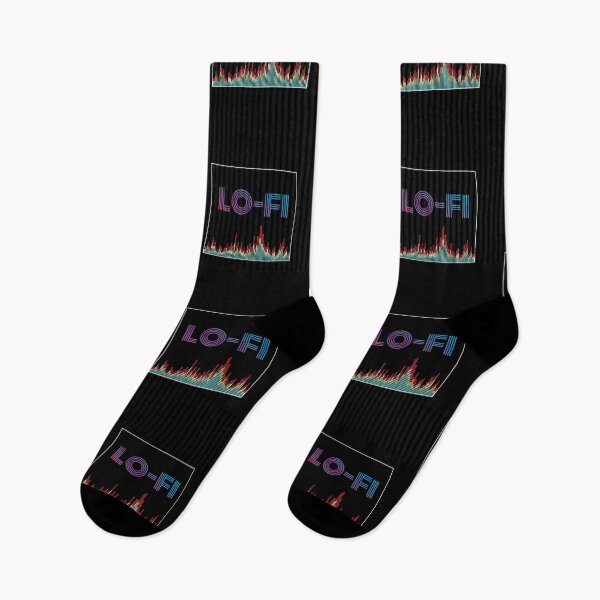 Item preview, Digital Soundwave Lofi Aesthetic Muasic Art designed and sold by ghost888.