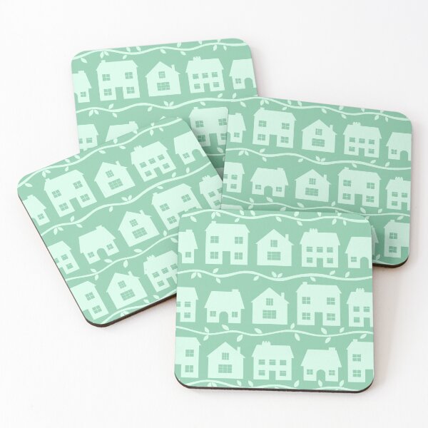 Item preview, Cottage Charm in Peppermint Green designed and sold by The Wellington Boot.