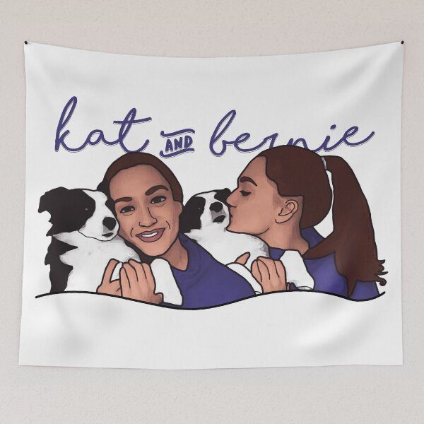 Item preview, kat & bernie designed and sold by ohmycakewalk.
