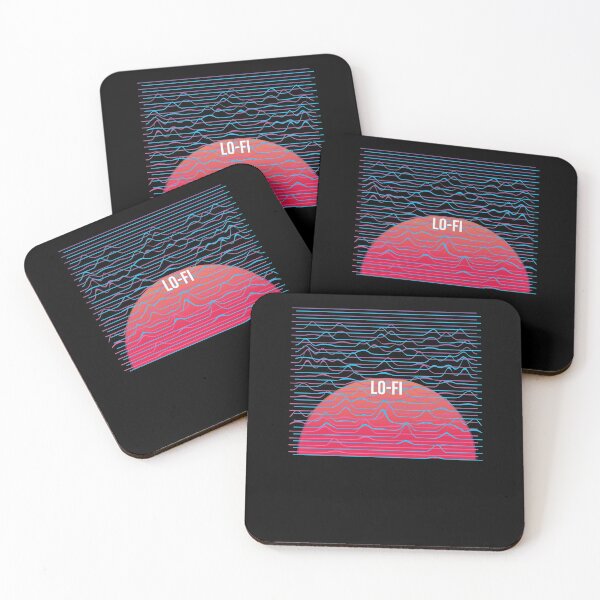 Item preview, Lofi Aesthetic Triangle Sunset Line Art designed and sold by ghost888.