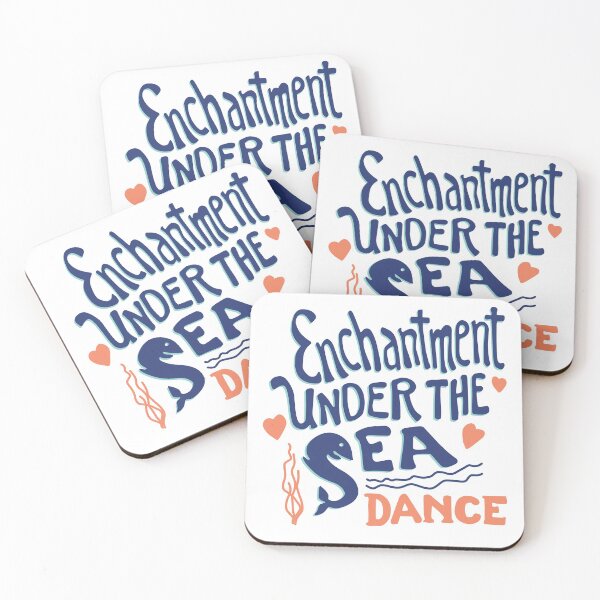 Item preview, Enchantment Under the Sea Dance Retro Poster designed and sold by DetourShirts.