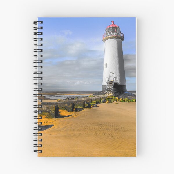 Item preview, Talacre Lighthouse Point of Ayre Flintshire Wales designed and sold by AJEvans.