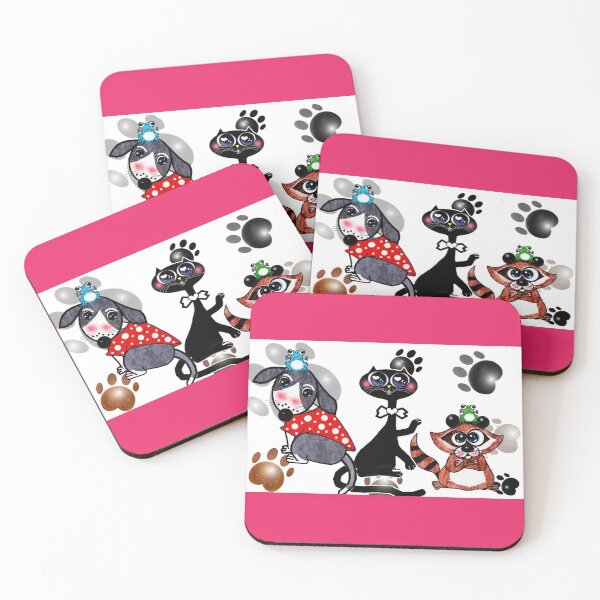 Item preview, Animals - good friends  designed and sold by Shirley cute art .