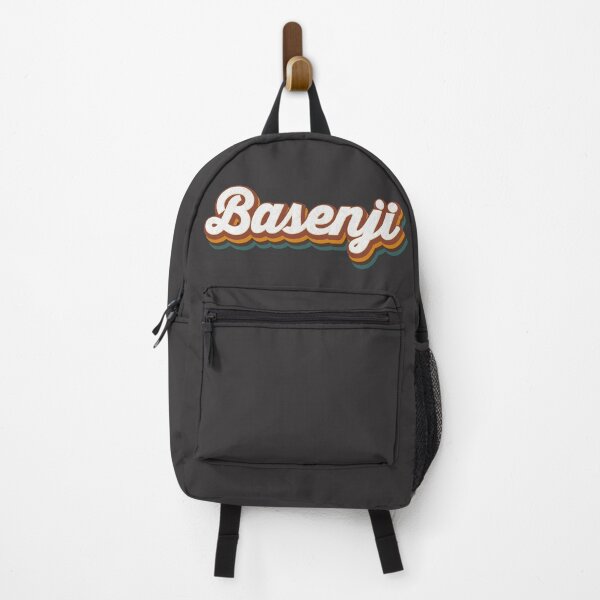 Item preview, Basenji Dog Retro Text Art designed and sold by Elarex.