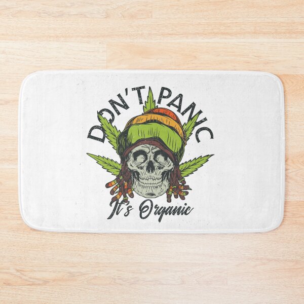 Item preview, Rasta Skull Art Don't Panic designed and sold by JTS STORE.