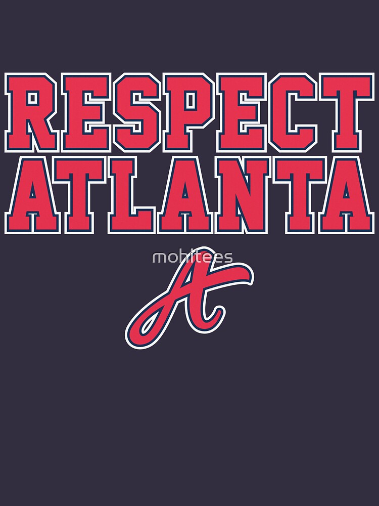 Ladies Atlanta Braves Vintage A Logo Cotton T Shirt - Large Respect The A 