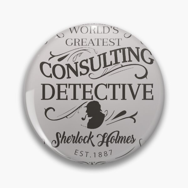 Item preview, Sherlock Quotes 221B Baker St. British Detective Vintage Literary Gifts designed and sold by TopTeeShop.