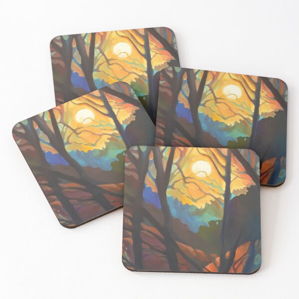 Item preview, Raccoon River Valley Moon designed and sold by Elliott Art Studio.