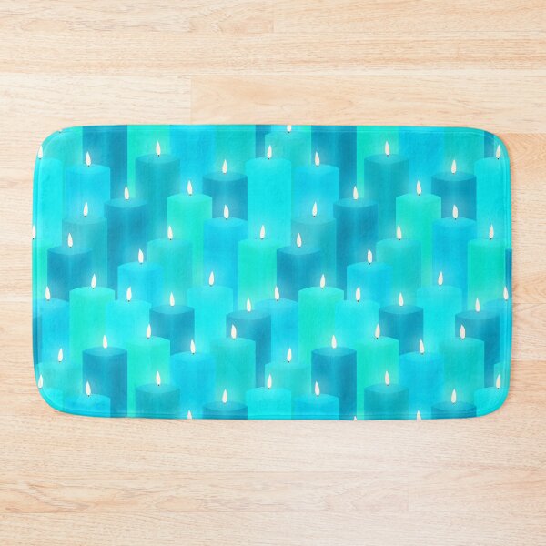 Item preview, Candles in Shades of Blue designed and sold by The Wellington Boot.