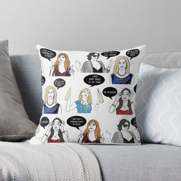 Original New Yorkers Throw Pillow
