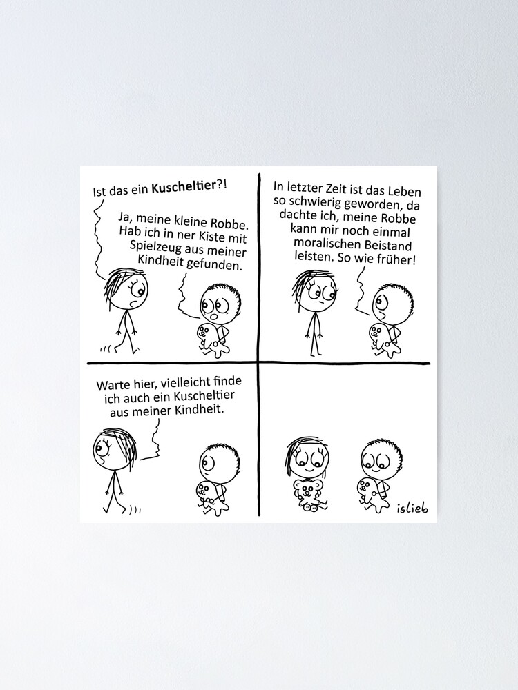 Alternative Ansicht von Robbe Poster