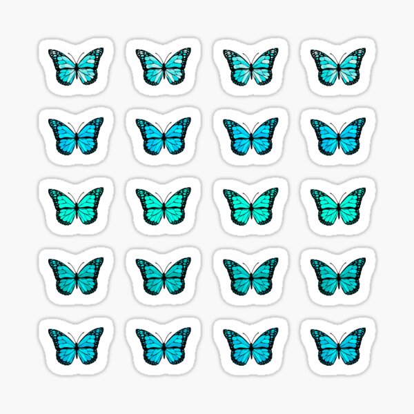 How to make Transparent Butterfly Stickers for Journal