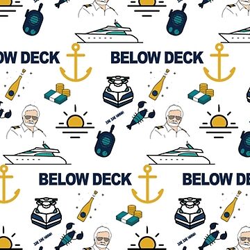 Artwork thumbnail, Below Deck Illustration Pattern by leeseylee