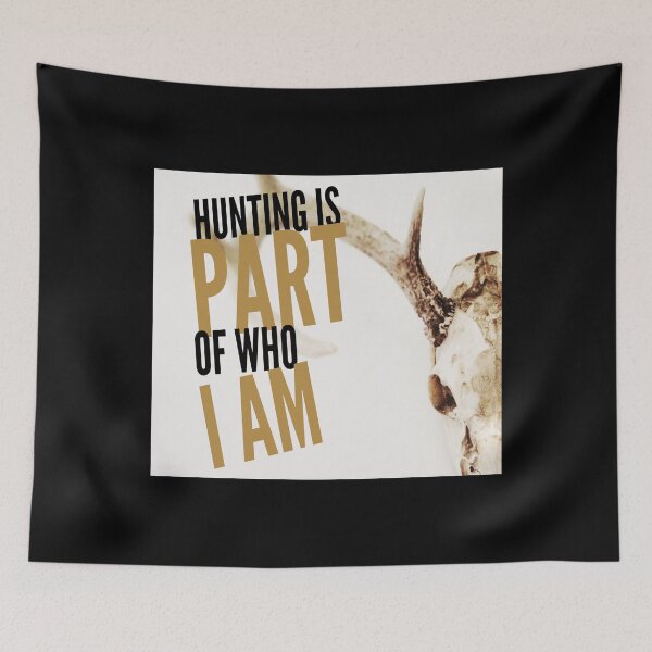 Item preview, 'HUNTING IS PART OF WHO I AM' COLLECTION designed and sold by JRM Tees & More Store.