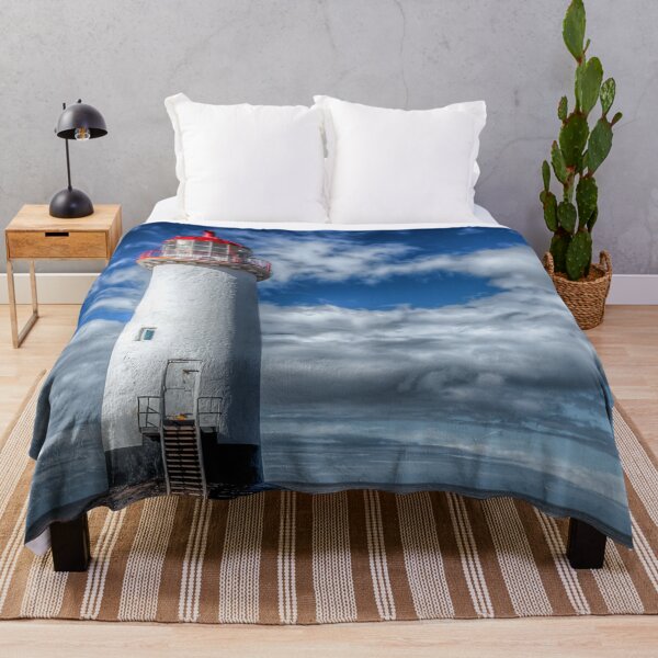 Item preview, Talacre Lighthouse Point of Ayre Flintshire Wales designed and sold by AJEvans.