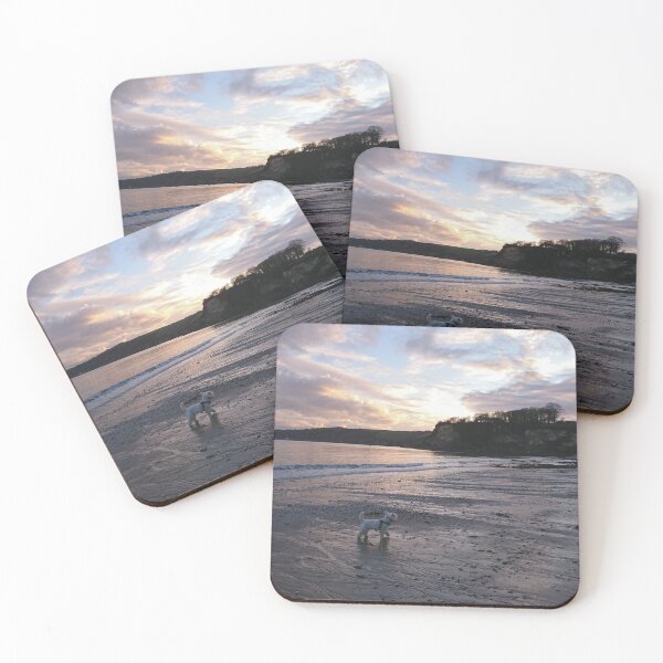 Item preview, Westy on a beach at sunset designed and sold by CornishPano.