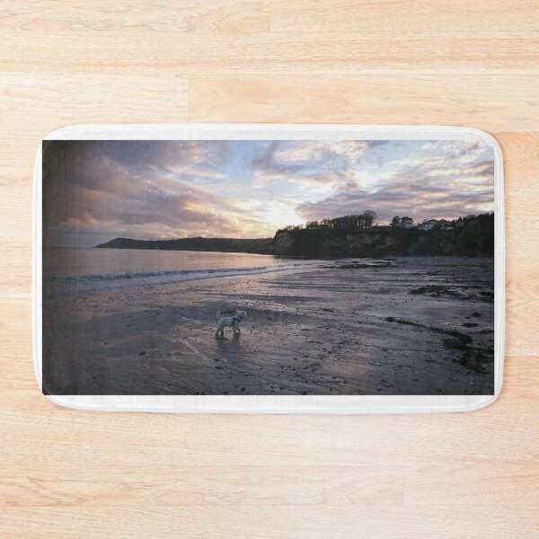 Item preview, Westy on a beach at sunset designed and sold by CornishPano.