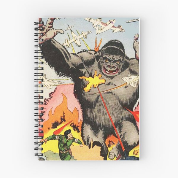 Artikelvorschau, Giant Gorilla attack! entworfen und verkauft von Vintage Designs +.