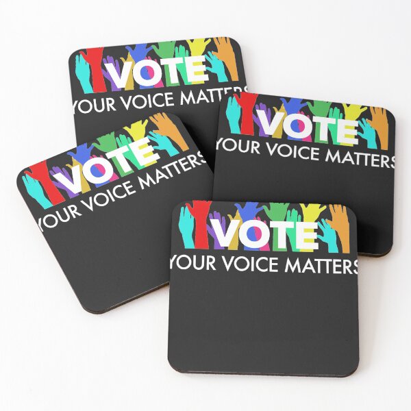 Item preview, VOTE Your Voice Matters designed and sold by taydyreo.