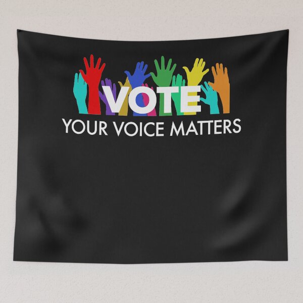 Item preview, VOTE Your Voice Matters designed and sold by taydyreo.