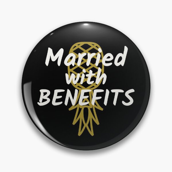 Item preview, Married With Benefits Swinger Design for Spouses designed and sold by MixedBagMerch.