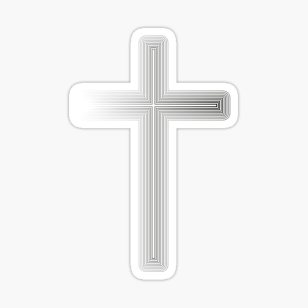 Cross Sticker