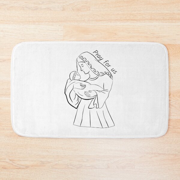 Item preview, Mary Mother of Jesus designed and sold by nimitkhurana.