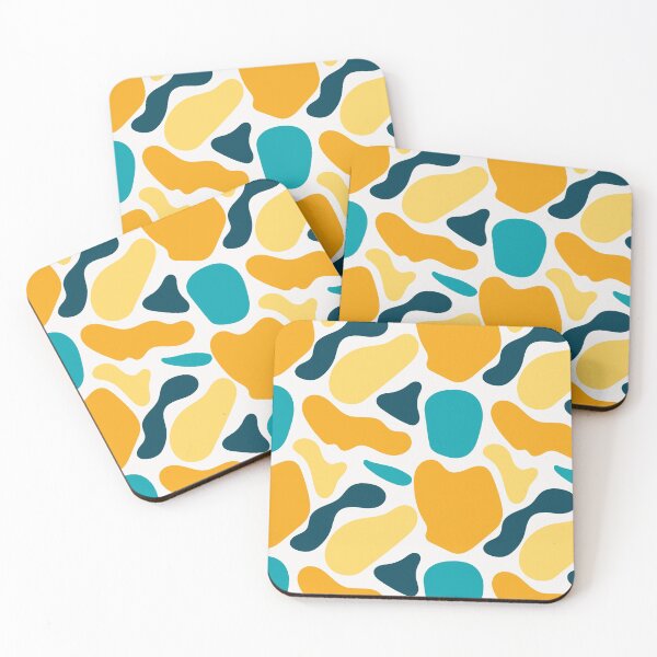Item preview, Abstract Liquid Colorful Shapes Pattern designed and sold by Aysel's Designs.