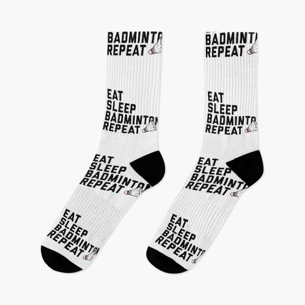 Item preview, Eat Sleep Badminton Repeat designed and sold by Puffoo.